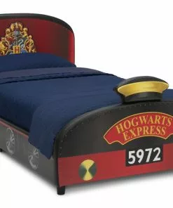 Delta Children Harry Potter Hogwarts Express Upholstered Twin Bed