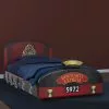 Delta Children Harry Potter Hogwarts Express Upholstered Twin Bed