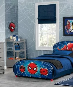 Delta Children Twin Beds & Headboards Spider-Man Upholstered Twin Bed