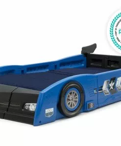 Delta Children Twin Beds & Headboards Grand Prix Race Car Toddler-to-Twin Bed