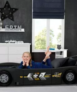 Delta Children Twin Beds & Headboards Grand Prix Race Car Toddler-to-Twin Bed