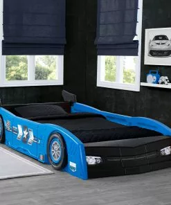 Delta Children Twin Beds & Headboards Grand Prix Race Car Toddler-to-Twin Bed