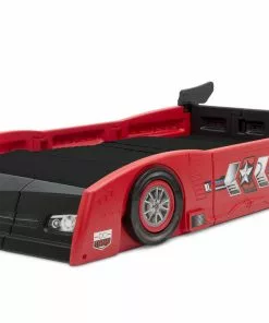 Delta Children Twin Beds & Headboards Grand Prix Race Car Toddler-to-Twin Bed