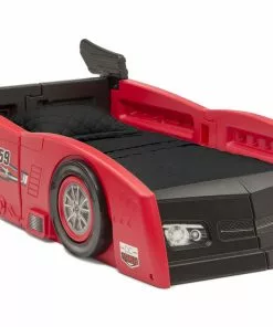 Delta Children Twin Beds & Headboards Grand Prix Race Car Toddler-to-Twin Bed