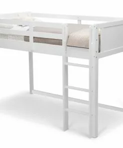 Delta Children Twin Loft Bed With Guardrail And Ladder Twin Beds & Headboards
