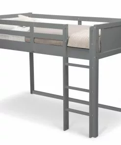 Delta Children Twin Loft Bed With Guardrail And Ladder Twin Beds & Headboards