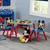 Delta Children Mickey Mouse Kids Table And Chair Set With Storage