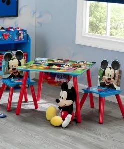 Delta Children Mickey Mouse Kids Table And Chair Set With Storage