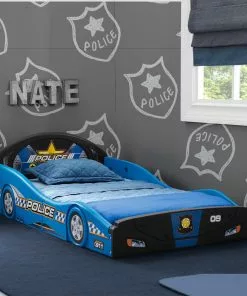 Delta Children Police Car Plastic Sleep And Play Toddler Bed Toddler Beds
