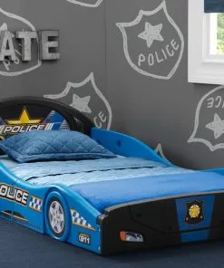 Delta Children Police Car Plastic Sleep And Play Toddler Bed Toddler Beds