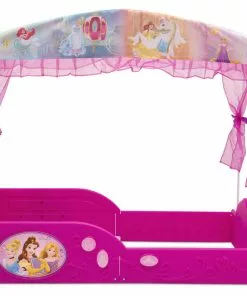 Disney Princess Plastic Sleep And Play Toddler Bed With Canopy By Delta Children 9 Disney Princess Plastic Sleep And Play Toddler Bed With Canopy By Delta Children