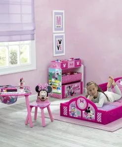 Delta Children Toddler Beds Minnie Mouse Plastic Sleep And Play Toddler Bed