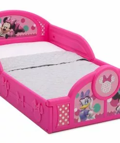 Delta Children Toddler Beds Minnie Mouse Plastic Sleep And Play Toddler Bed