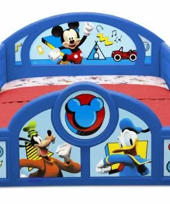 Delta Children Mickey Mouse Plastic Sleep And Play Toddler Bed Toddler Beds