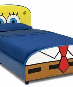 Delta Children SpongeBob SquarePants Upholstered Twin Bed