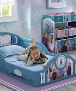 Delta Children Frozen II Plastic Sleep And Play Toddler Bed