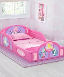 Delta Children Toddler Beds Peppa Pig Plastic Sleep And Play Toddler Bed