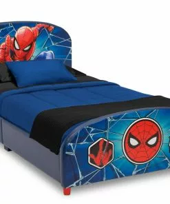 Delta Children Twin Beds & Headboards Spider-Man Upholstered Twin Bed