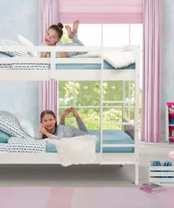 Delta Children What's New Convertible Twin Bunk Bed With Ladder And Guardrails