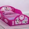 Delta Children Minnie Mouse Plastic Sleep And Play Toddler Bed