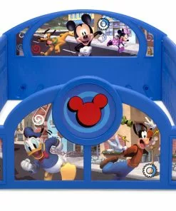Delta Children Mickey Mouse Plastic Sleep And Play Toddler Bed Toddler Beds