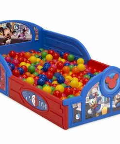 Delta Children Mickey Mouse Plastic Sleep And Play Toddler Bed Toddler Beds