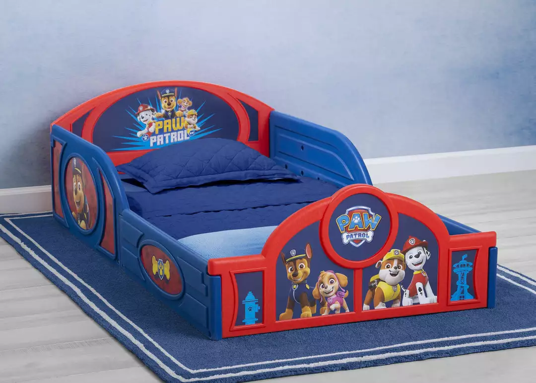 Delta Children Toddler Beds PAW Patrol Plastic Sleep And Play Toddler Bed 4 Delta Children Toddler Beds PAW Patrol Plastic Sleep And Play Toddler Bed