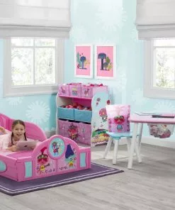Delta Children Toddler Beds Trolls World Tour Plastic Sleep And Play Toddler Bed