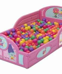 Delta Children Toddler Beds Trolls World Tour Plastic Sleep And Play Toddler Bed