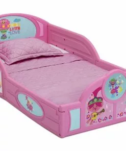 Delta Children Toddler Beds Trolls World Tour Plastic Sleep And Play Toddler Bed