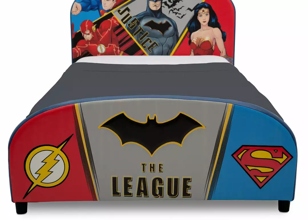 Delta Children DC Comics Justice League Upholstered Twin Bed Twin Beds & Headboards 7 Delta Children DC Comics Justice League Upholstered Twin Bed Twin Beds & Headboards