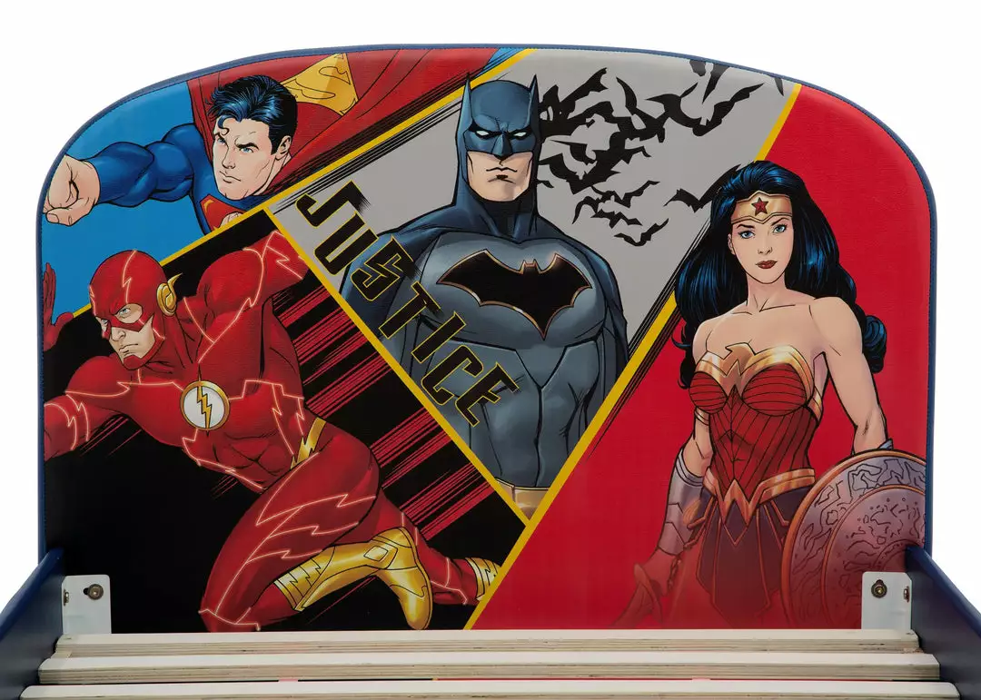 Delta Children DC Comics Justice League Upholstered Twin Bed Twin Beds & Headboards 8 Delta Children DC Comics Justice League Upholstered Twin Bed Twin Beds & Headboards