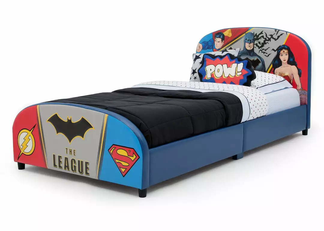 Delta Children DC Comics Justice League Upholstered Twin Bed Twin Beds & Headboards 9 Delta Children DC Comics Justice League Upholstered Twin Bed Twin Beds & Headboards