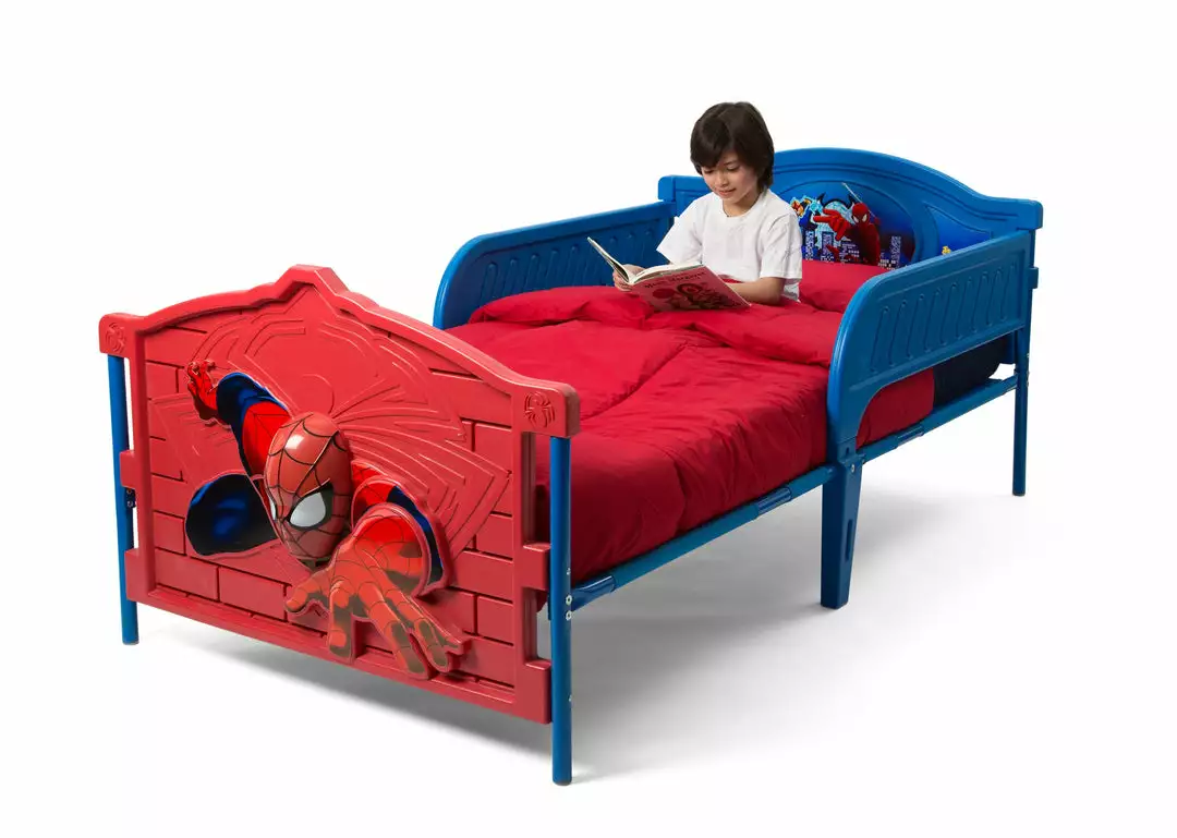 Delta Children Spider-Man Plastic 3D Twin Bed Twin Beds & Headboards 6 Delta Children Spider-Man Plastic 3D Twin Bed Twin Beds & Headboards