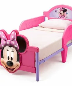 Delta Children Toddler Beds Minnie Mouse Plastic 3D Toddler Bed 9 Delta Children Toddler Beds Minnie Mouse Plastic 3D Toddler Bed