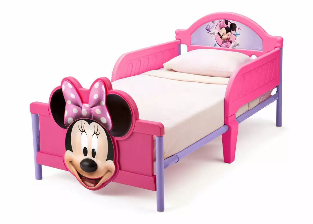 Delta Children Toddler Beds Minnie Mouse Plastic 3D Toddler Bed 6 Delta Children Toddler Beds Minnie Mouse Plastic 3D Toddler Bed