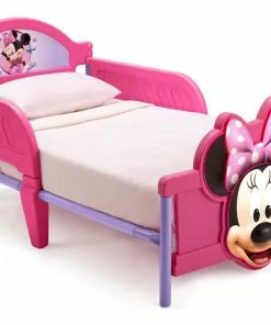 Delta Children Toddler Beds Minnie Mouse Plastic 3D Toddler Bed 8 Delta Children Toddler Beds Minnie Mouse Plastic 3D Toddler Bed