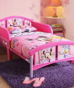 Delta Children Minnie Mouse Plastic Toddler Bed