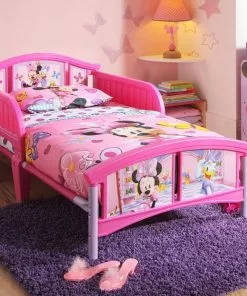 Delta Children Minnie Mouse Plastic Toddler Bed