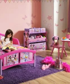 Delta Children Minnie Mouse Plastic Toddler Bed
