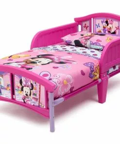 Delta Children Minnie Mouse Plastic Toddler Bed