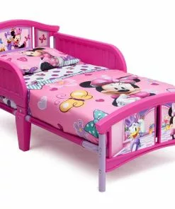 Delta Children Minnie Mouse Plastic Toddler Bed