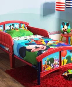 Delta Children Mickey Mouse Plastic Toddler Bed