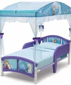 Delta Children Frozen Toddler Canopy Bed Toddler Beds