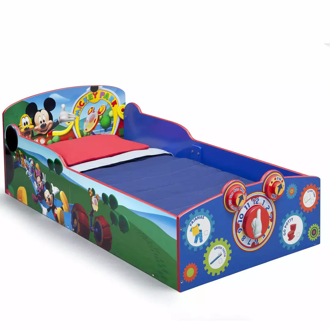 Delta Children Mickey Mouse Interactive Wood Toddler Bed Toddler Beds 8 Delta Children Mickey Mouse Interactive Wood Toddler Bed Toddler Beds