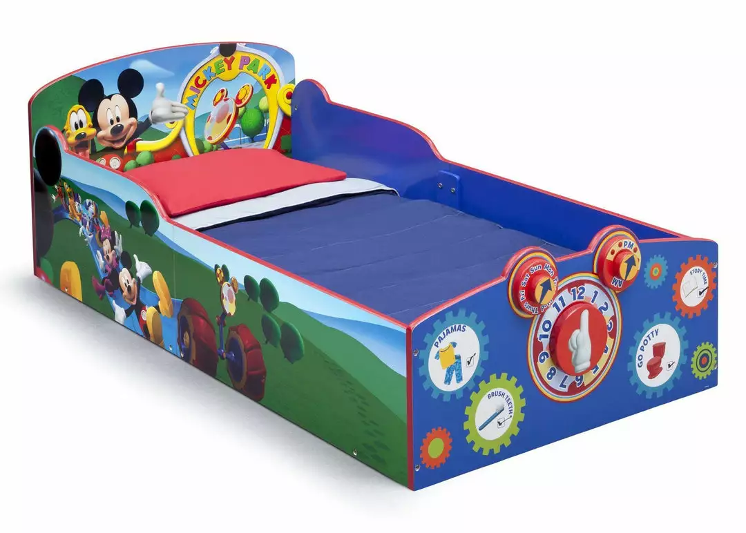 Delta Children Mickey Mouse Interactive Wood Toddler Bed Toddler Beds 6 Delta Children Mickey Mouse Interactive Wood Toddler Bed Toddler Beds