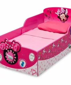 Delta Children Minnie Mouse Interactive Wood Toddler Bed