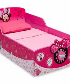 Delta Children Minnie Mouse Interactive Wood Toddler Bed