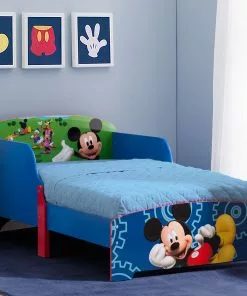 Delta Children Mickey Mouse Wood Toddler Bed 11 Delta Children Mickey Mouse Wood Toddler Bed