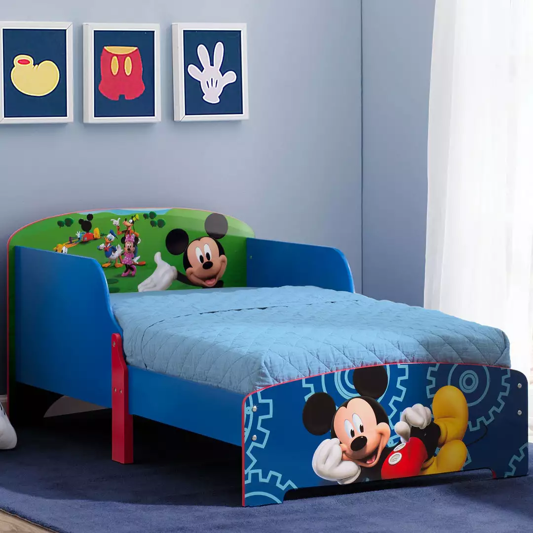 Delta Children Mickey Mouse Wood Toddler Bed 7 Delta Children Mickey Mouse Wood Toddler Bed